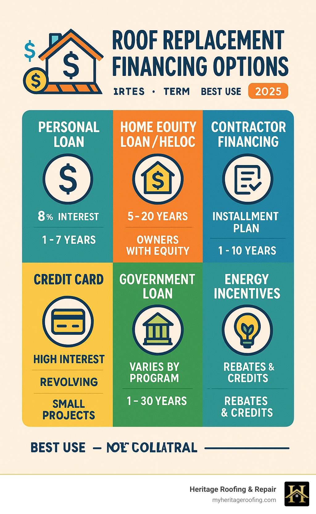 Roof financing in Nevada